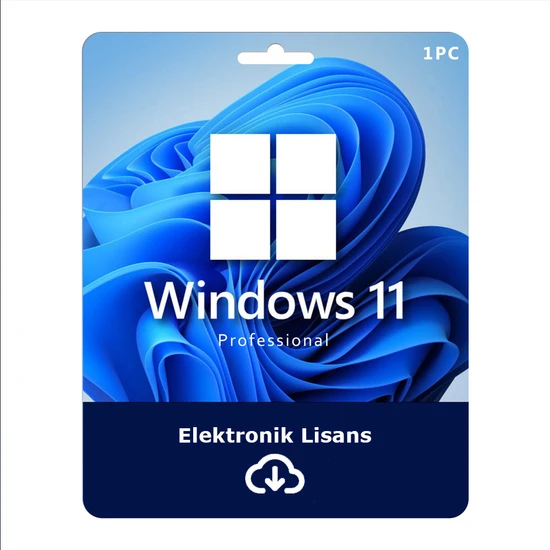 DATA Windows 11 Pro Lisans Anahtarı Key Ömür Boyu Çalışır