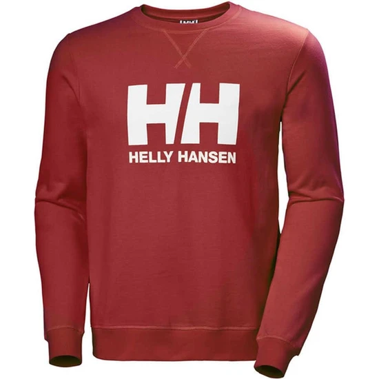 Helly Hansen Hh Hh Logo Crew Sweat Kırmızı Erkek Sweatshirt 34000-163