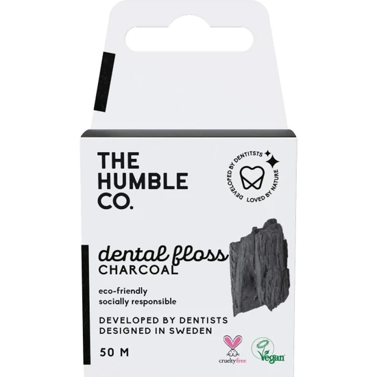 The Humble Co. The Humble Co Diş Ipi Kömür Doğal & Vegan 50M