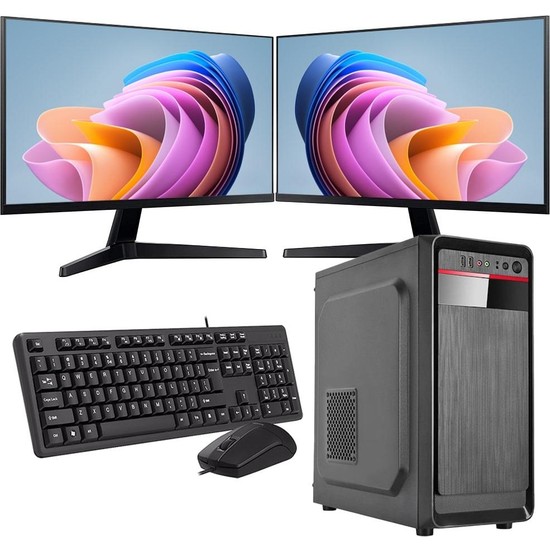 ROWORK Intel I3 13100 8gb 240GB SSD Çift 24