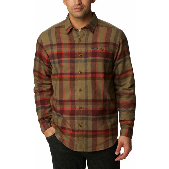 Columbia Pitchstone Heavyweight Flannel Erkek Uzun Kollu Gömlek