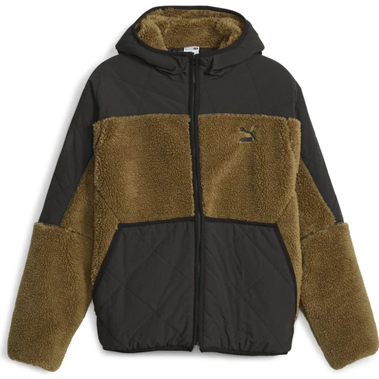 Puma Classics Utility Jacket Erkek Günlük Polar Ceket 62167693 Siyah