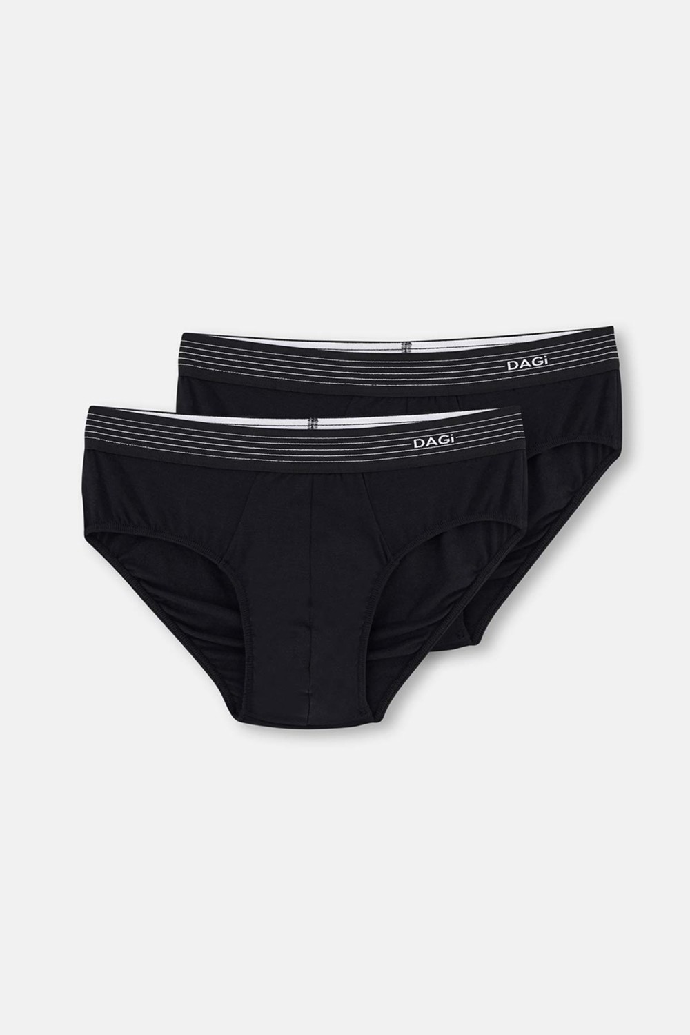 Dagi Siyah D4180 Slip 2'li Erkek İç Çamaşırı Mikromodal Konfor ve Şıklık