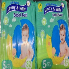 Jenny & Willy Bebek Bezi Junıor 12 - 25 kg  32 x 2 64'lü