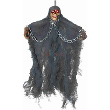 Kidspartim Halloween Korkuluk Işıklı Sesli 30 cm Mavi