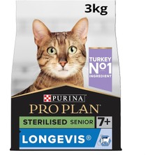 Pro Plan Senior Hindili Kuru Kısırlaştırılmış +7 Yaşlı Kedi Maması 3 kg