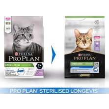 Pro Plan Senior Hindili Kuru Kısırlaştırılmış +7 Yaşlı Kedi Maması 3 kg