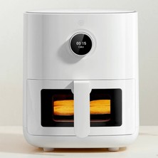 Xiaomi Airfryer L, 4 Lt 1600 W Cam Sepetli Wi-Fi Bağlantılı Yağsız Sıcak Hava Fritözü, Beyaz