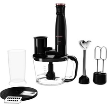 Arçelik 1500 W Dilimleme/doğrama/çırpma Fonksiyonlu Blender Seti, Siyah