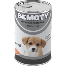 Bemoty Balık Etli Yavru Köpek Konserve Mama 12*415GR