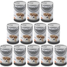 Bemoty Balık Etli Yavru Köpek Konserve Mama 12*415GR