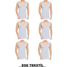 Ege Tekstil 6'li Paket Erkek Iç Çamaşır Atlet Seti