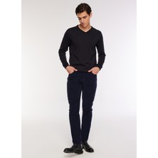 Fabrika Comfort Normal Bel Dar Paça Lacivert Erkek Chino Pantolon FC3WM-PNT337