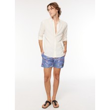 North Ice Lacivert Erkek Şort Mayo NI202340803