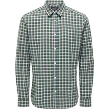 Only & Sons Dar Yeşil Kareli Erkek Gömlek 22025608_ONSBEN Lıfe Slım Flannel C
