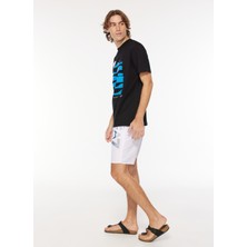 Ea7 Beyaz Erkek Şort Mayo 9020473R73600010