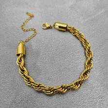Mavi Deniz Accesories Mavidenizaccesories Çelik Burgu Bileklik Çelik Burgu Zincir Bileklik
