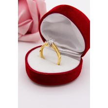 Latif Kuyumcu 14 Ayar Altın Yüzük Tektaş Kadın Yüzük