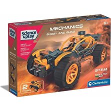 Clementoni 75077TR Mekanik Laboratuvarı - Buggy ve Quad +8 Yaş