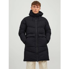 Jack & Jones Jorvesterbro Long Erkek Siyah Mont 12238852-Black