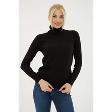 Fashion Friends Kadın Kazak Siyah 23K0401K1