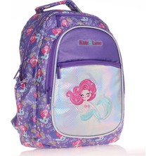 Kaukko Kids&love Sırt Çantası Aynalı Simli Mermaid