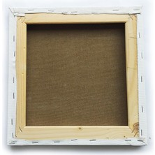 Kuytu Sanat Tuval 30 cm x 30 cm x 2 Adet, Kaliteli Kanvas Tuval %100 Pamuk, Palet ve Fırça Hediyeli