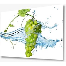 Kırmızı Ayı Meyve Cam Tablo