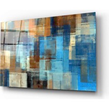 Kırmızı Ayı Cam Tablo