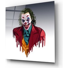 Kırmızı Ayı Joker Cam Tablo