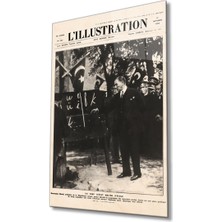 Kırmızı Ayı Atatürk Cam Tablo