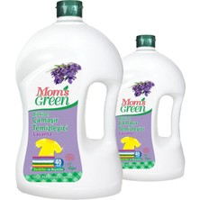 Mom's Green 2'li Set Mom's Green Bitkisel Çamaşır Deterjanı  Lavanta 80 Yıkama ( 2 x 1500 ml )