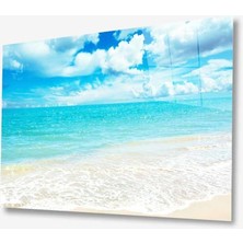 Kırmızı Ayı Doğa Cam Tablo