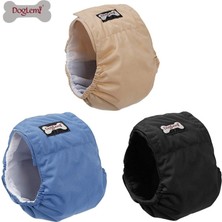 Teotake Erkek Köpekler Için 3'lü Paket Yıkanabilir Bebek Bezi [3 Parça], Köpek Eğitimi Için Hijyenik Pantolon, 6 Beden Mevcuttur (S, 30-40CM) (Yurt Dışından)