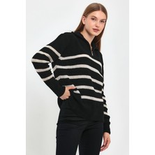 Alexander Gardi Fermuarlı Balıkçı Yaka Triko Kazak (B23-5802)