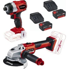 Einhell Te-Cı 18 Li Bl Torklu Vidalama Axxio 125MM  2X4.0AH Set