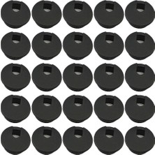 Stshop 20PCS Bilgisayar Masa Masası Grommett Kablo Bağlantı Noktası Tel Delik Kapağı 35MM Için (Yurt Dışından)