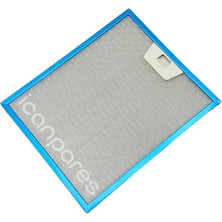İcanpares 25 X 30 Cm Tek Tırnaklı Ankastre Aspiratör Davlumbaz 250 X 300 Mm Alüminyum Yağ Filtresi