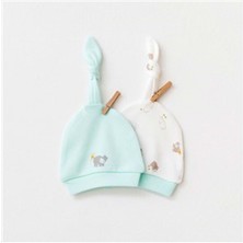 Andywawa Mint Erkek Bebek 2li Şapka - Andywawa - Mint - 0-3 Ay