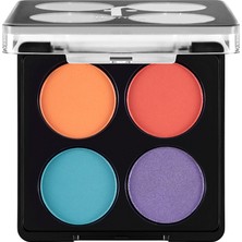Color Palette Ince Yapılı & Mat Bitişli/ışıltılı 4'lü Göz Farı Paleti