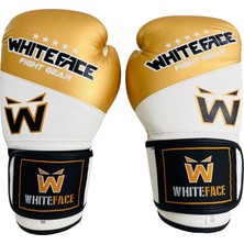 WhiteFace Boks Eldiveni Supernova (Muay Thaı - Kıck Boks Maç Eldiveni) (Gold) 8-10-12 Oz.