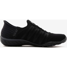 Skechers Breathe-Easy - Roll-With-Me Kadın Siyah Günlük Ayakkabı 100593 Bbk