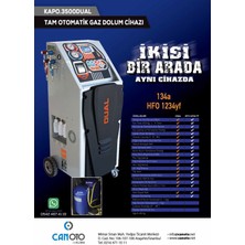 Spin Otomatik Klima Gaz Dolum Cihazı Dual R 134A & R 1234YF