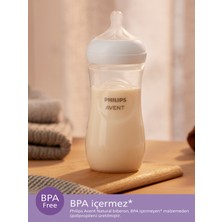 Philips Avent Natural Response Pp Biberon, 330ML, 3+ Ay,doğal Tepkili Biberon Emziği, SCY906/01