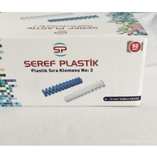 Şeref Plastik Sıra Klemens No:3 (10 Sıra 50 Adet)