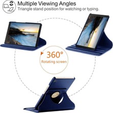 Cover Center  Lenova Tab M10 TB-328FU Uyumlu Tablet Kılıfı Dönebilen Standlı Uyku Modlu Case