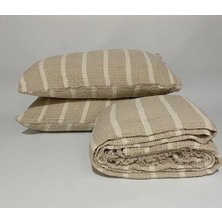 Yaseminin Evi Müslin Yatak Örtüsü / Pike Seti (2 Yastık Kılıflı)