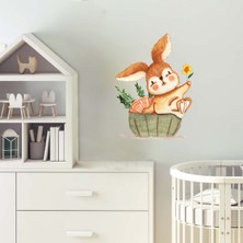 Reysa Tasarım Sevimli Tavşan Duvar Sticker Duvar Sticker 30X25 cm