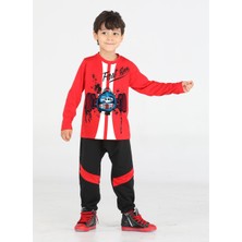 Casabony Yarışcı Baggy Kesim Pantolon +T-Shirt Takım