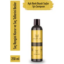 Açık Renk Boyalı Saçlara Jojoba Ve Badem Yağı Içern Renk Koruycu Şampuan,Saç Kremi,Saç Spreyi 3lüset